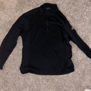 Black Nike fleece quarter zip - XL